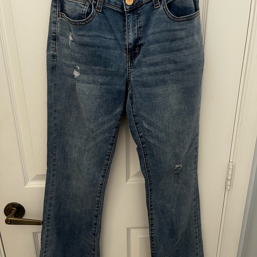 SO Low-rise Bootcut Jeans Classic Denim